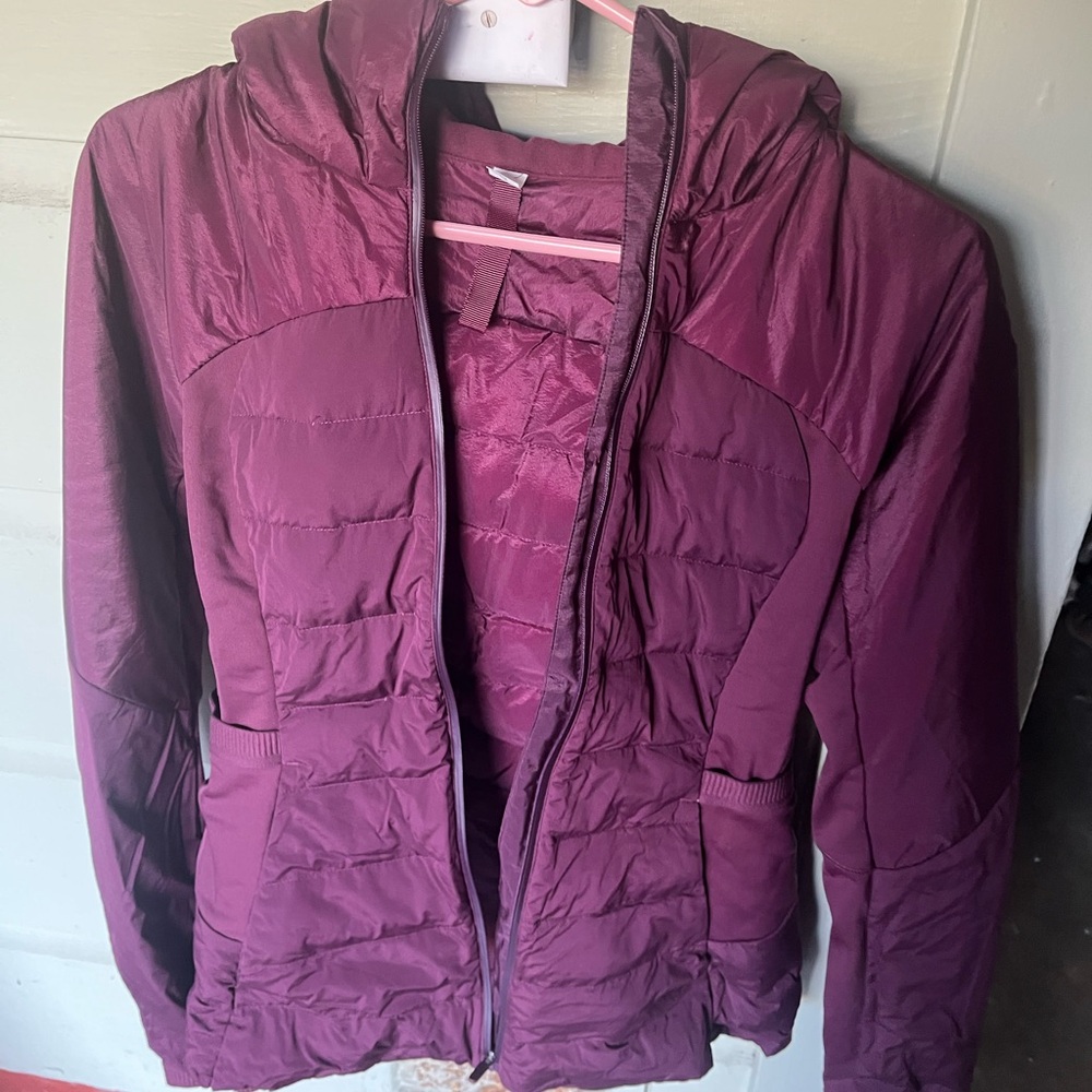 Women's Purple Hooded Jacket